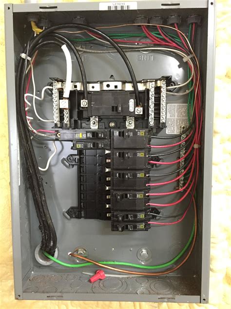 1 Phase Breaker Panel Wiring