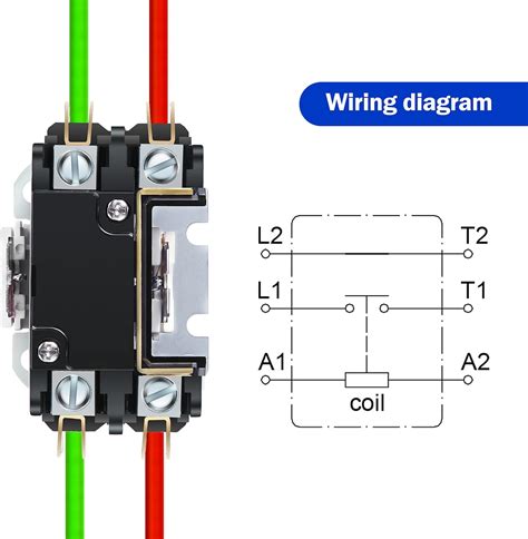 1 Pole Contactor Wiring Diagram