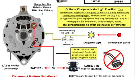 1 Wire Chevy Alternator Wiring Diagram