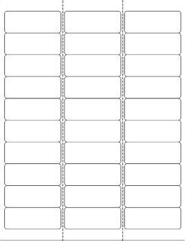 1 X2 5 8 Label Template