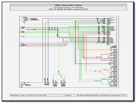 10 Tahoe Radio Amp Wiring Diagram