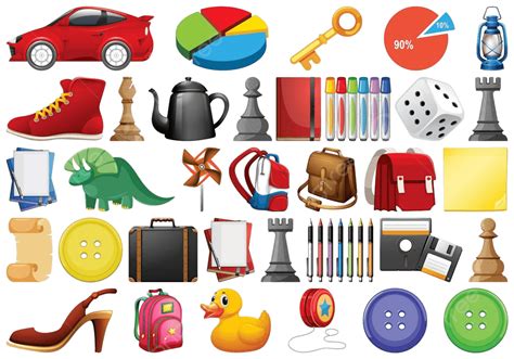 10 different objects clip art, 10 objects clip art