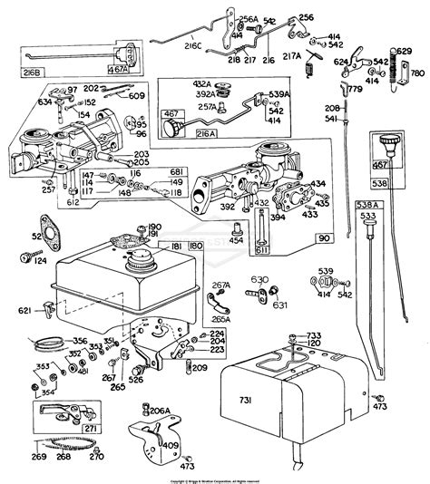 10 hp briggs stratton carburetor diagram wiring schematic 