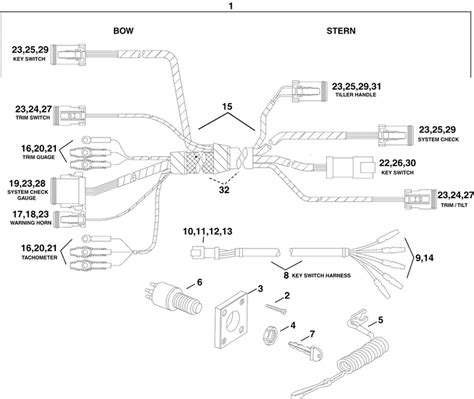 100 Johnson Wiring Harness Diagram