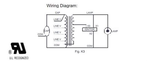 100 Watt Metal Halide Ballast Wiring Diagram