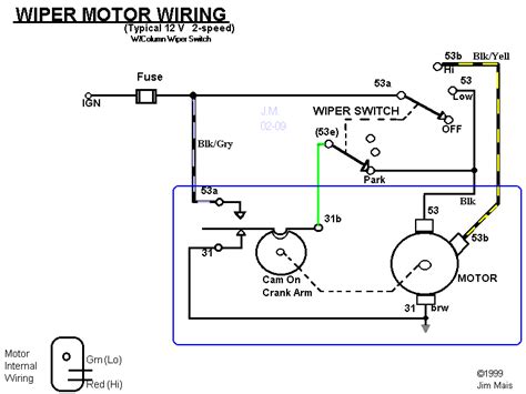 11225a windshield wiper wiring diagram 