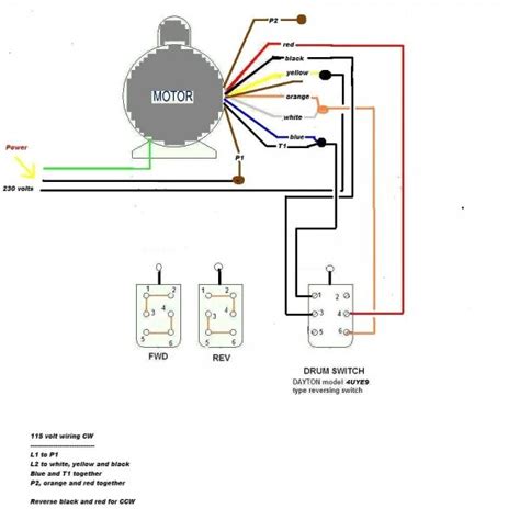 115 Volt Ac Motor Wiring Diagram