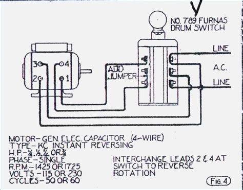 115 Volt Motor Reversing Switch Wiring Diagram