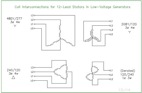 12 Lead Generator Wiring Diagrams