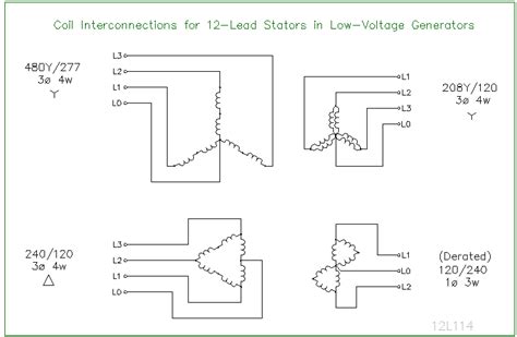 12 Lead Generator Wiring Diagrams