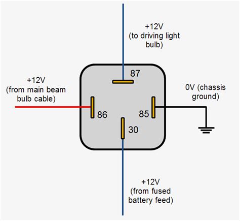 12 Volt 40 Relay Wiring Diagram