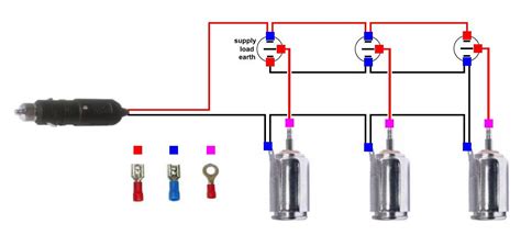 12 Volt Battery Wiring Diagram Switch To Accessory