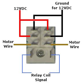 12 Volt Double Pole Double Throw Relay Wiring Diagram