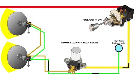 12 Volt Headlight Wiring Diagrams