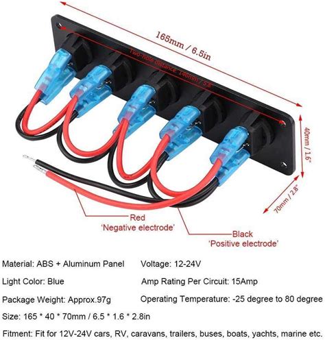 12 volt switch panel wiring diagram 