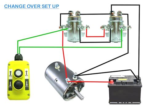 12 volt warn winch solenoid wiring diagram 