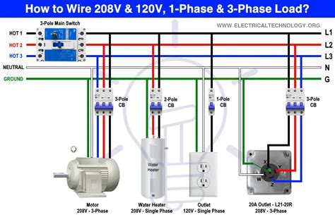 120 208 Volt Wiring Diagram