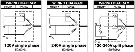 120 240 Single Phase Wiring Diagram