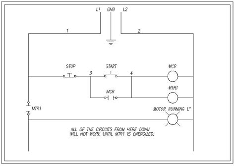 120 volt control relay wiring diagram 