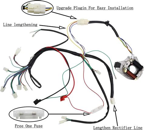 125cc atv wiring 