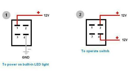 12v 4 Pin Switch Wiring Diagram