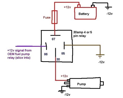 12v 40a Relay Wiring Diagram