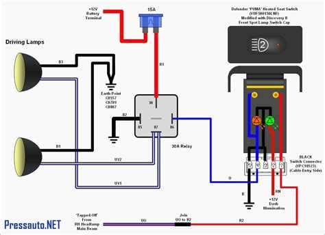 12v spotlight wiring diagram 