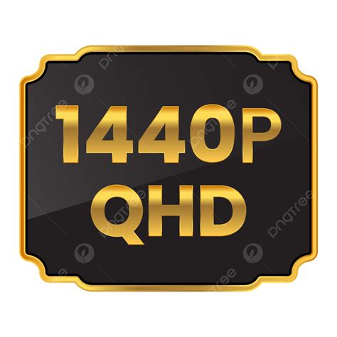 1440p resolution icon, 
