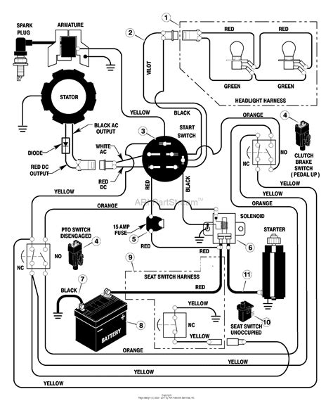 18 Hp Murray Riding Mower Wiring Diagrams