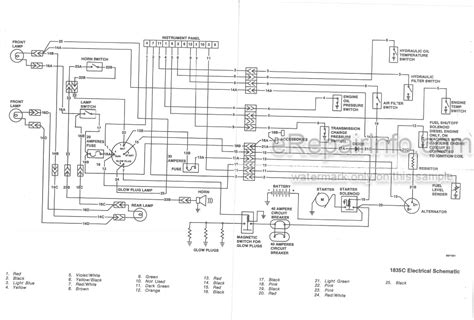 1835 skid loader wiring diagram 