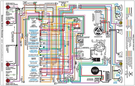 1942 1946 1947 1948 Plymouth Car Color Wiring Diagram