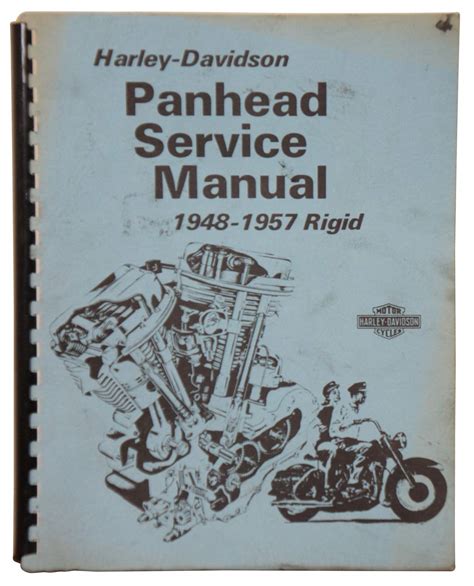 1948 1957 Harley Davidson Panhead Rigid Service Manual