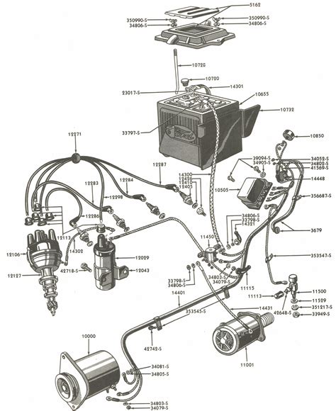 1950 Ford Jubilee Tractor Wiring Diagram