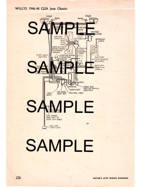 1950 Willys Jeepster Wiring Diagram