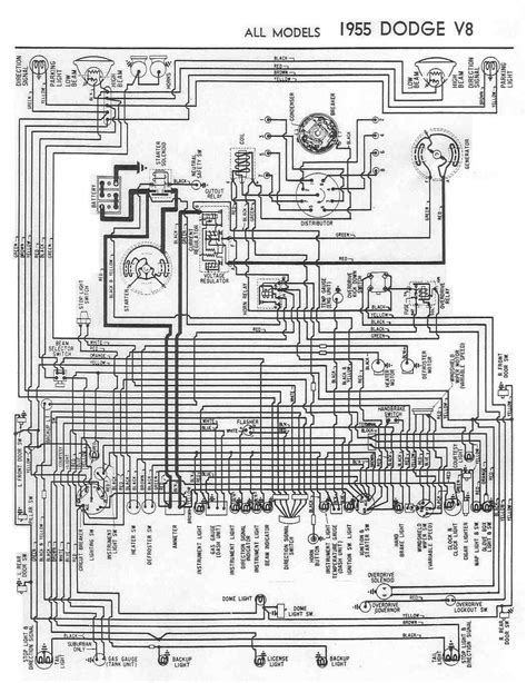 1951 Dodge Wiring Diagram Schematic