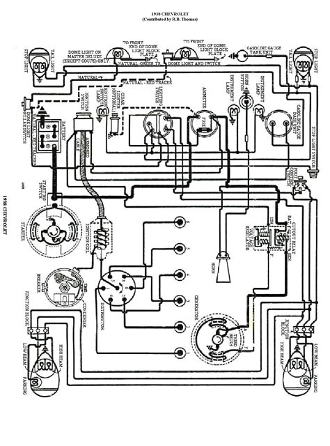 1951 chevrolet wiring diagram 