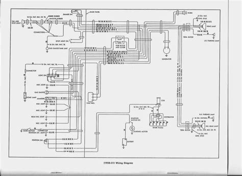 1953 Chevy 3100 Wiring Diagram