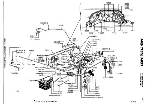 1953 ford f100 wiring schematics 
