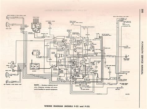 1953 plymouth cranbrook wiring diagram 