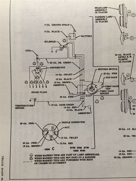 1954 Chevrolet Ignition Switch Wiring Diagram