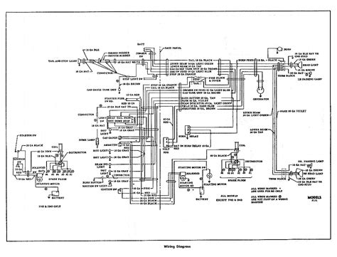 1954 chevy truck wiring diagram 