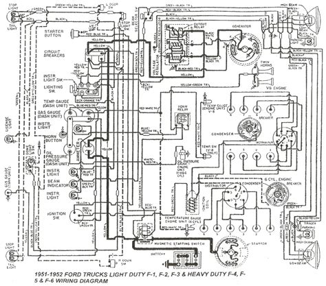 1954 ford wiring schematic 