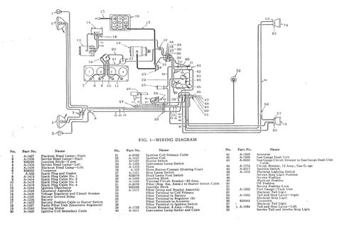 1954 willys wiring diagram 