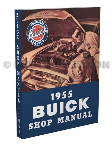 1955 Buick Repair Shop Manual Reprint