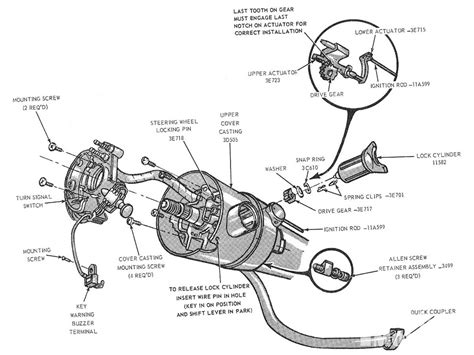 1955 Chevy Steering Column Wiring Diagram