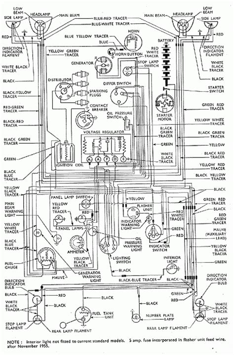 1955 ford fairlane wiring diagram 