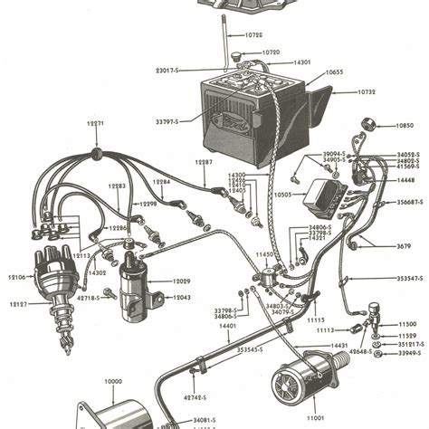 1955 ford jubilee tractor wiring diagram 