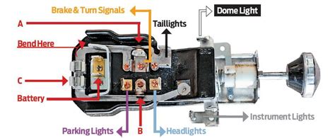 1956 Chevy Headlight Switch Wiring Diagram