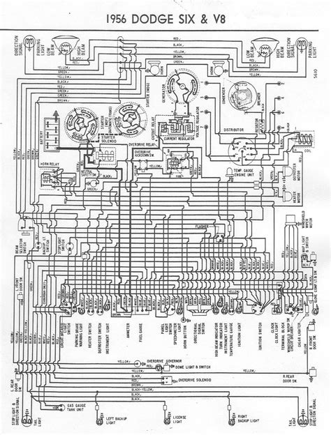 1956 Dodge Truck Wiring Diagrams