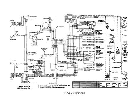 1956 chevy distributor wiring diagram schematic 